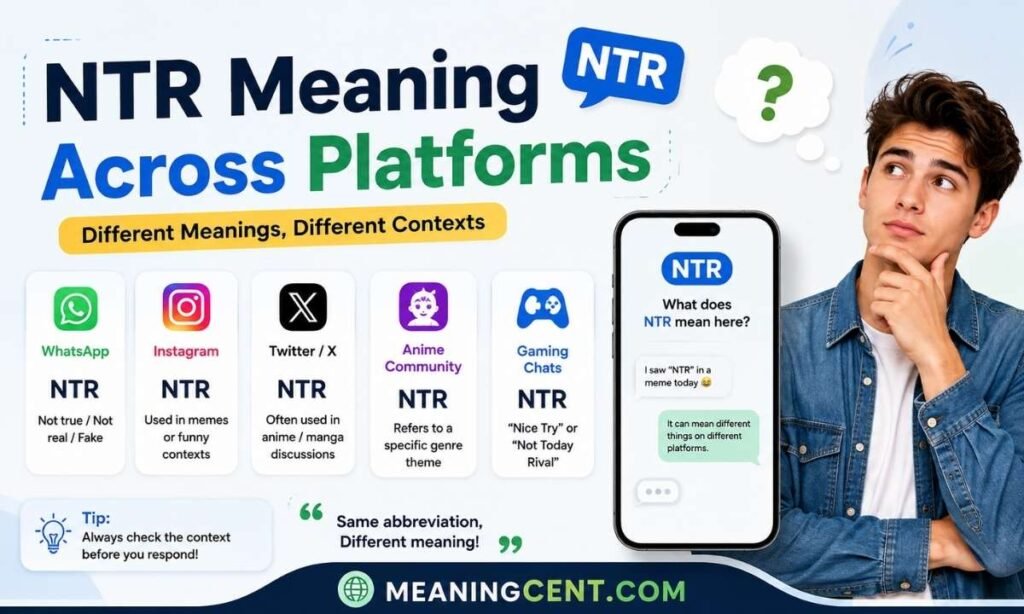 NTR Meaning Across Platforms
