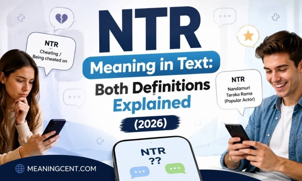 NTR Meaning in Text Both Definitions Explained (2026)