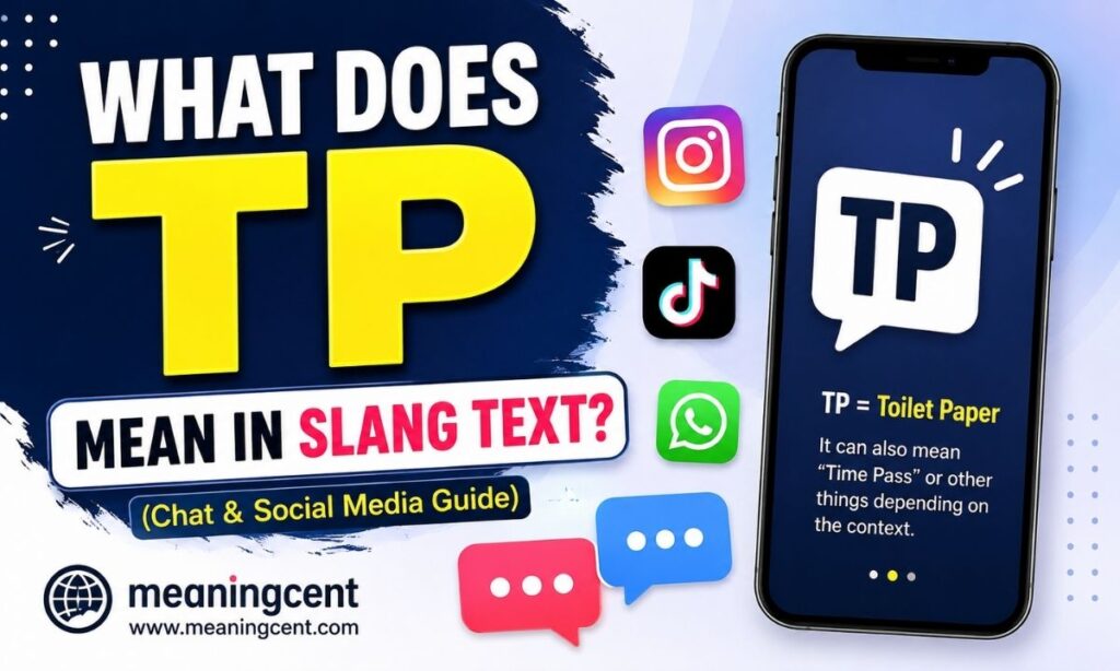 What Does TP Mean in Slang Text Chat and social media guide explaining the TP meaning on Instagram, TikTok, and WhatsApp with text messaging examples