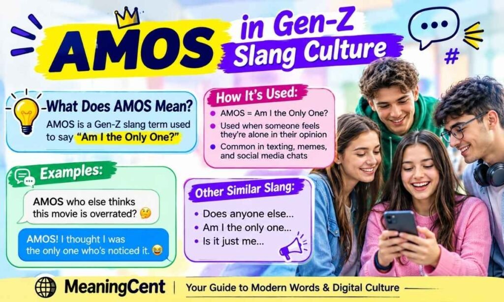 AMOS in Gen-Z Slang Culture