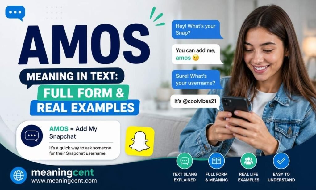 Amos Meaning in Text Full Form & Real Examples
