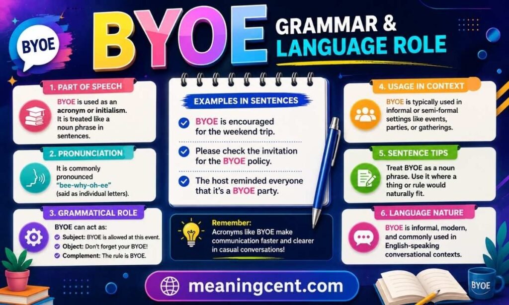 BYOE Grammar & Language Role