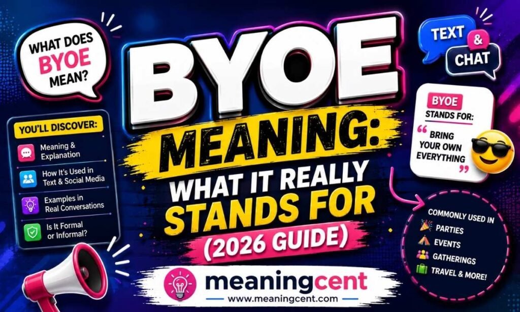 BYOE Meaning What It Really Stands For (2026 Guide)