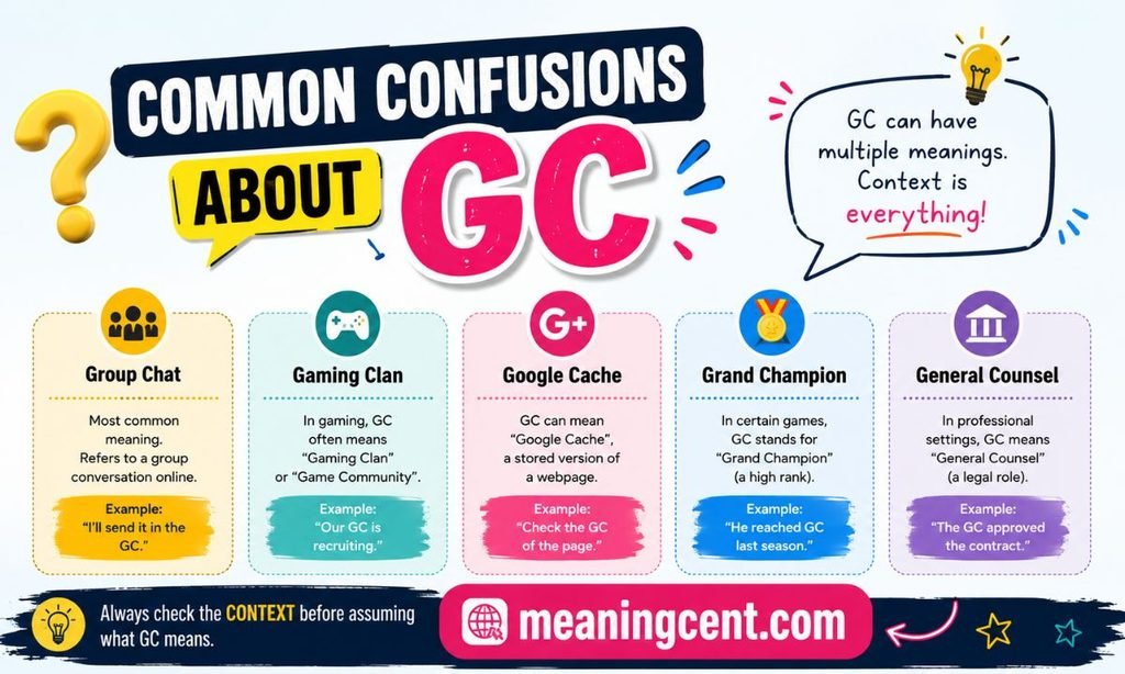 Common Confusions About GC