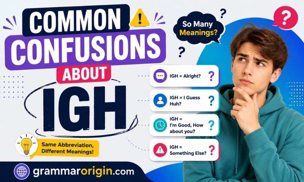 Common Confusions About Igh