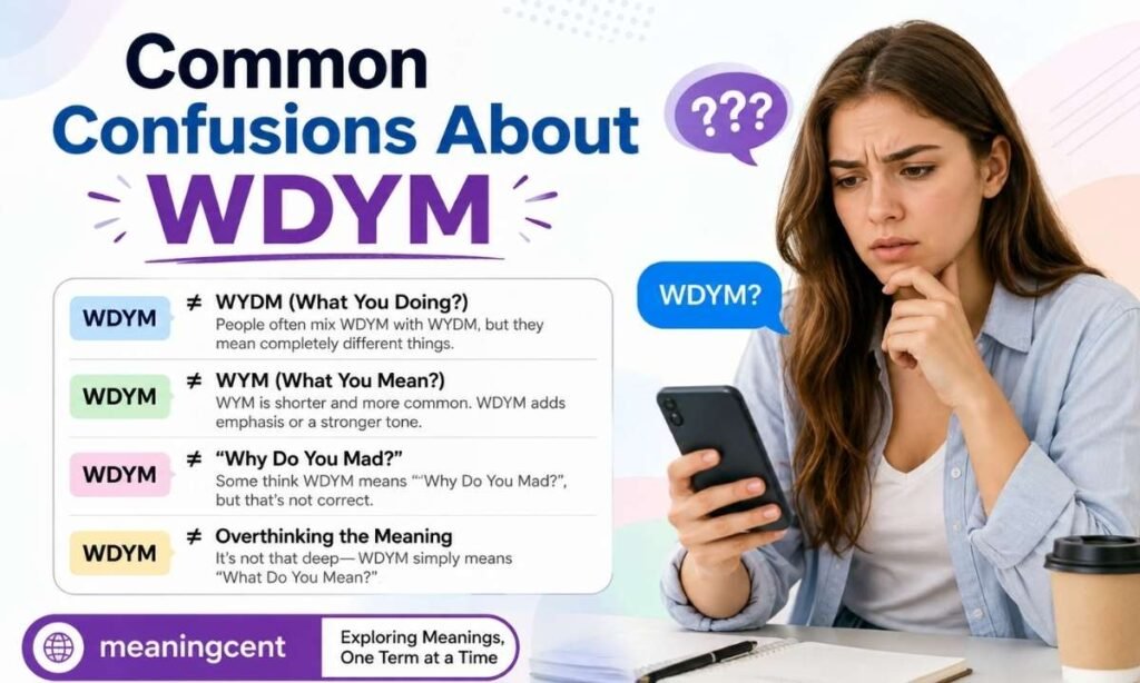 Common Confusions About WDYM