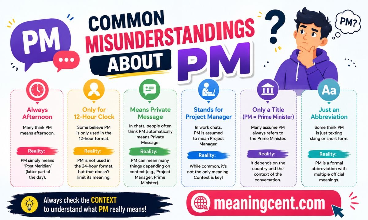 Common Misunderstandings About PM