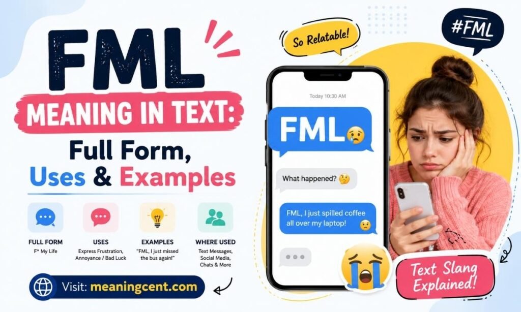FML Meaning in Text Full Form, Uses & Examples