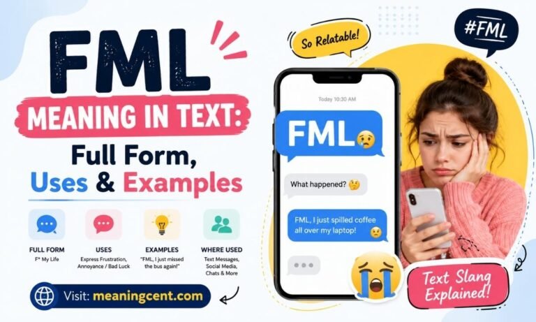 FML Meaning in Text Full Form, Uses & Examples