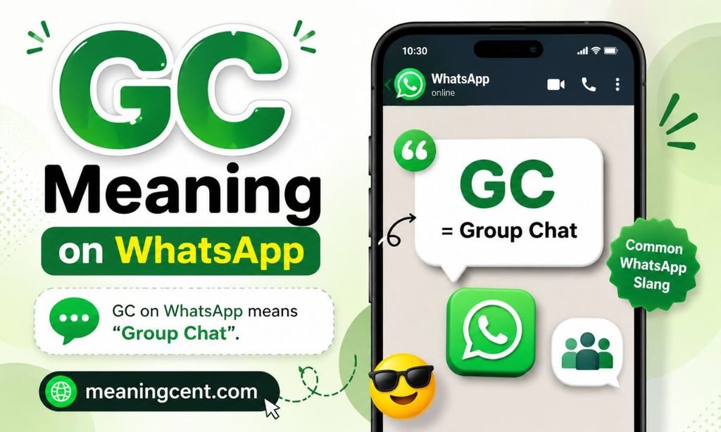GC Meaning on WhatsApp