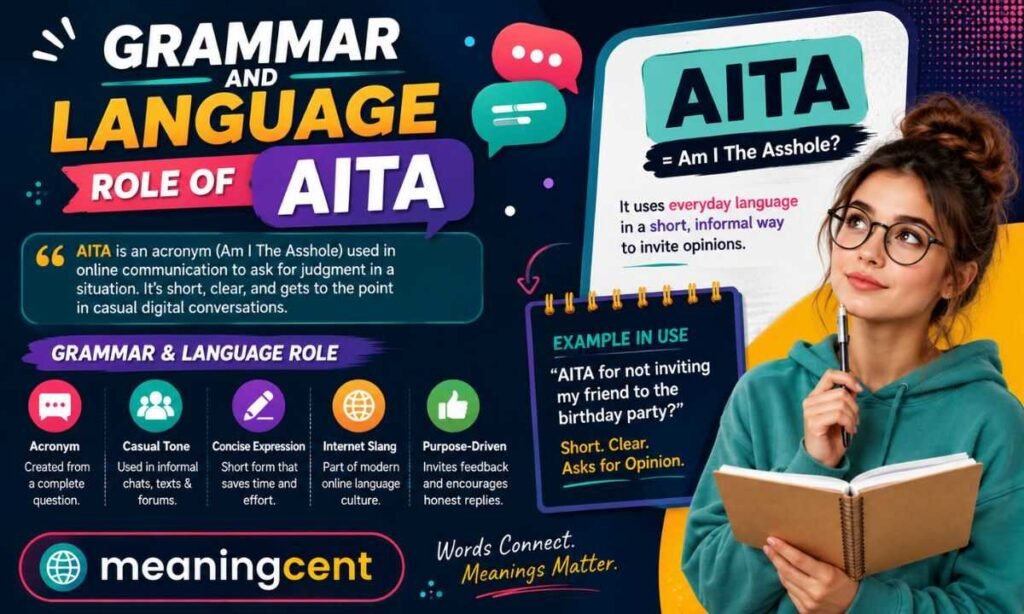 Grammar and Language Role of AITA