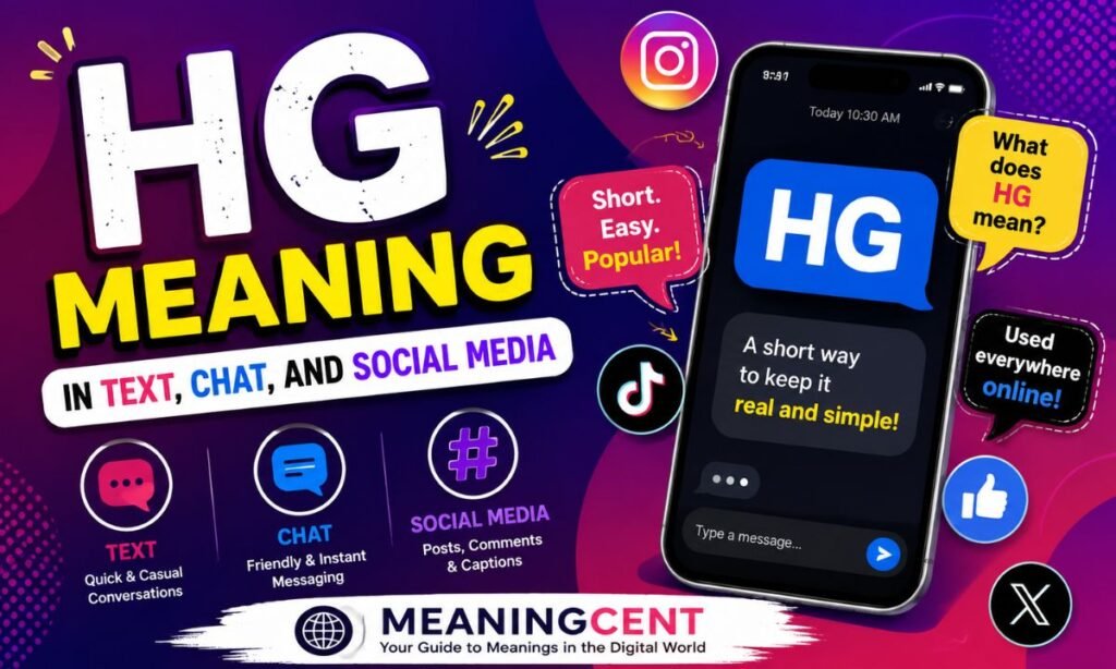 HG Meaning in Text, Chat, and Social Media
