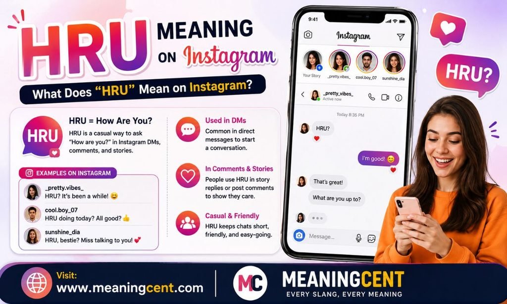 HRU Meaning on Instagram
