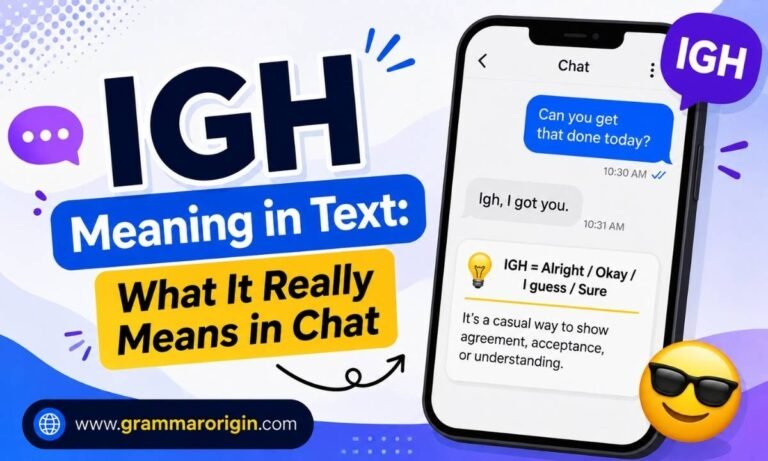 Igh Meaning in Text What It Really Means in Chat
