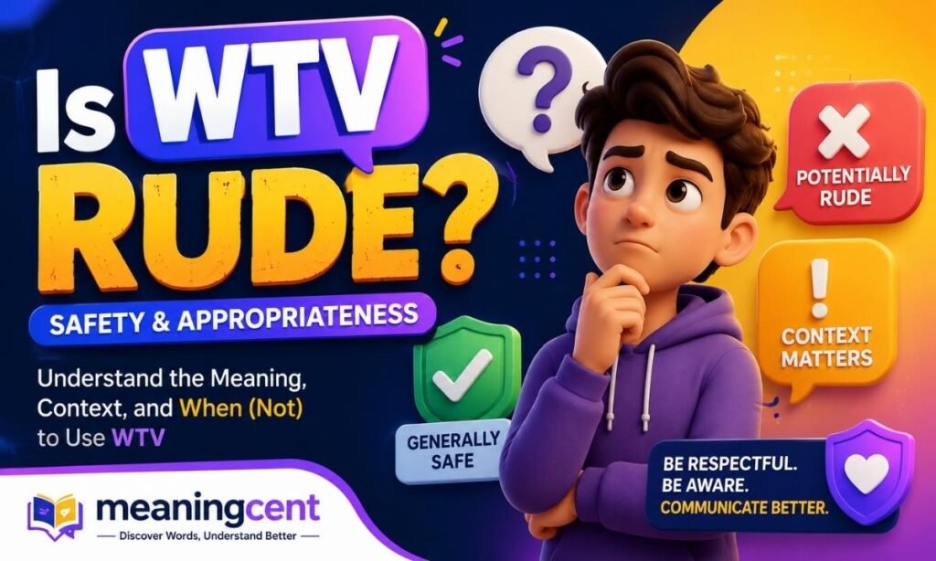Is WTV Rude Safety & Appropriateness