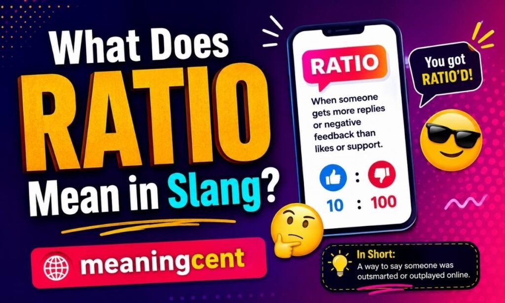 Ratio Mean in Slang