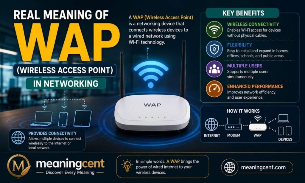 Real Meaning of WAP (Wireless Access Point) in Networking