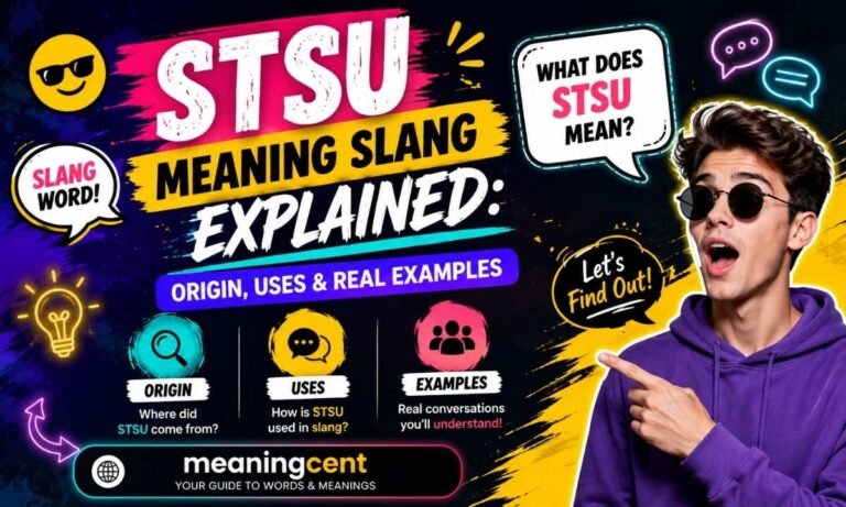 STSU Meaning Slang Explained Origin, Uses & Real Examples
