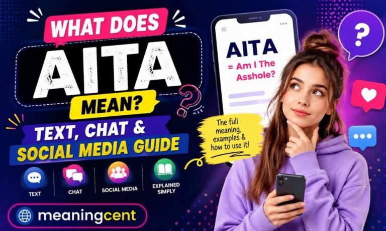 What Does AITA Mean Text, Chat & Social Media Guide