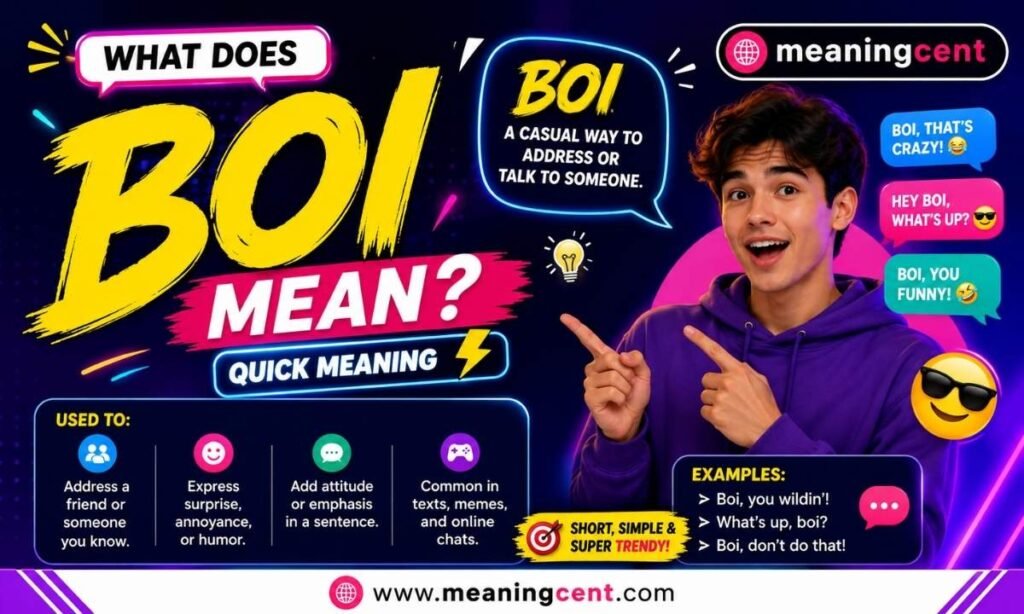 What Does Boi Mean – Quick Meaning