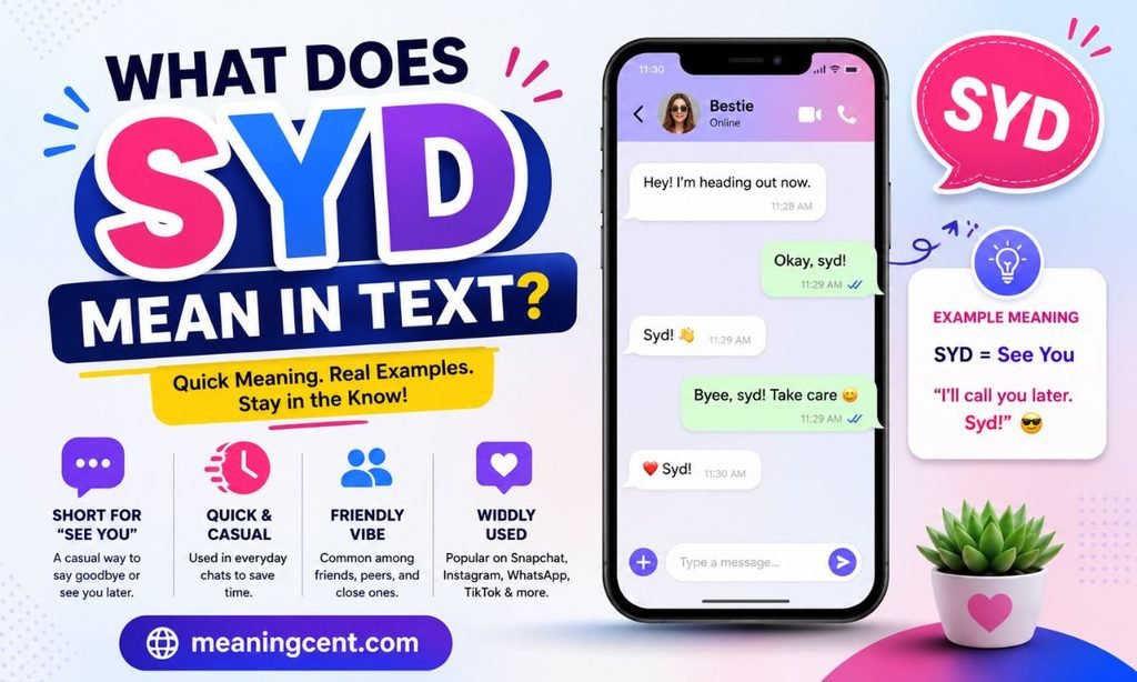 What Does Syd Mean in Text
