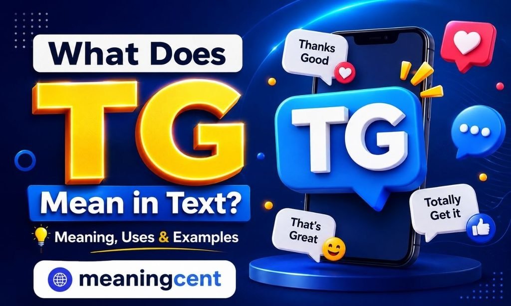 What Does TG Mean in Text