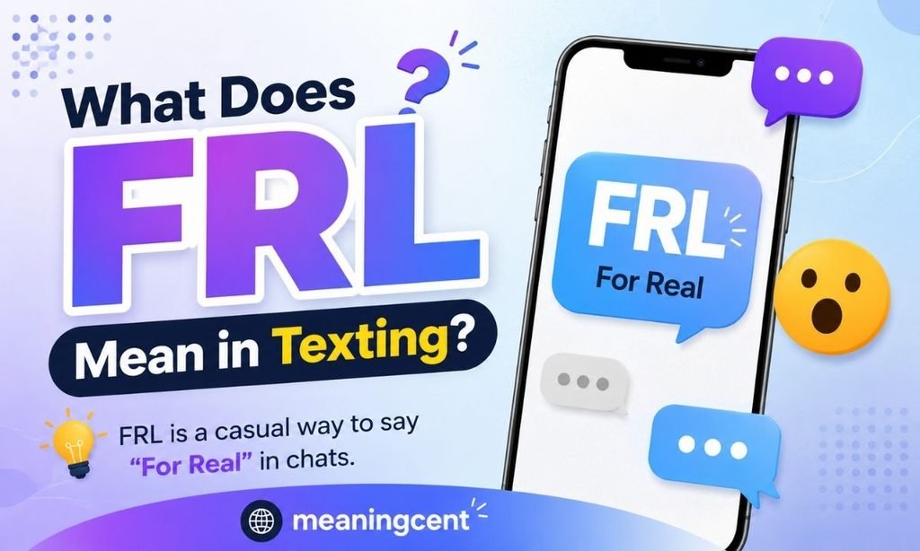 What Does frl Mean in Texting