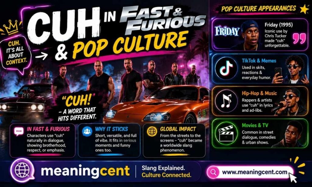 uh in Fast and Furious & Pop Culture