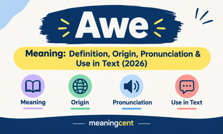 Awe Meaning_ Definition Origin Pronunciation & Use in Text (2026)