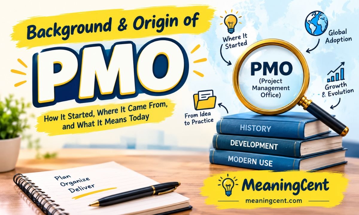 Background & Origin of PMO