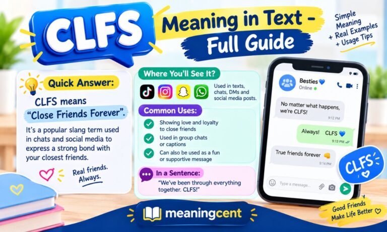 CLFS Meaning in Text - Full Guide