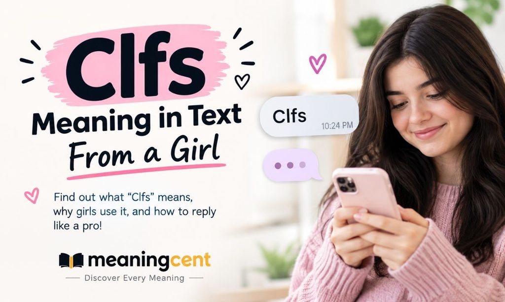 Clfs Meaning in Text From a Girl
