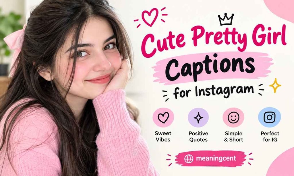 Cute Pretty Girl Captions for Instagram