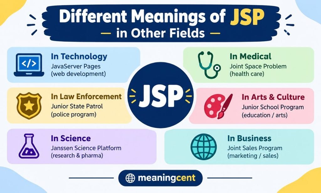 Different Meanings of JSP in Other Fields