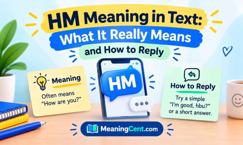 HM Meaning in Text_ What It Really Means and How to Reply