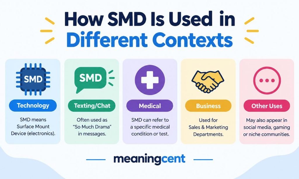 How SMD Is Used in Different Contexts