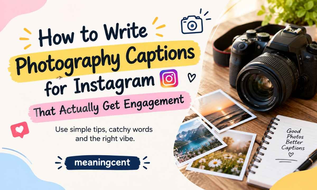 How to Write Photography Captions for Instagram That Actually Get Engagement