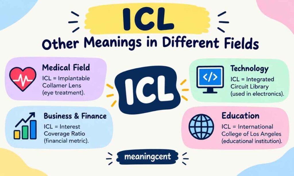 ICL Other Meanings in Different Fields
