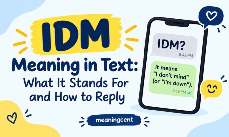 IDM Meaning in Text_ What It Stands For and How to Reply
