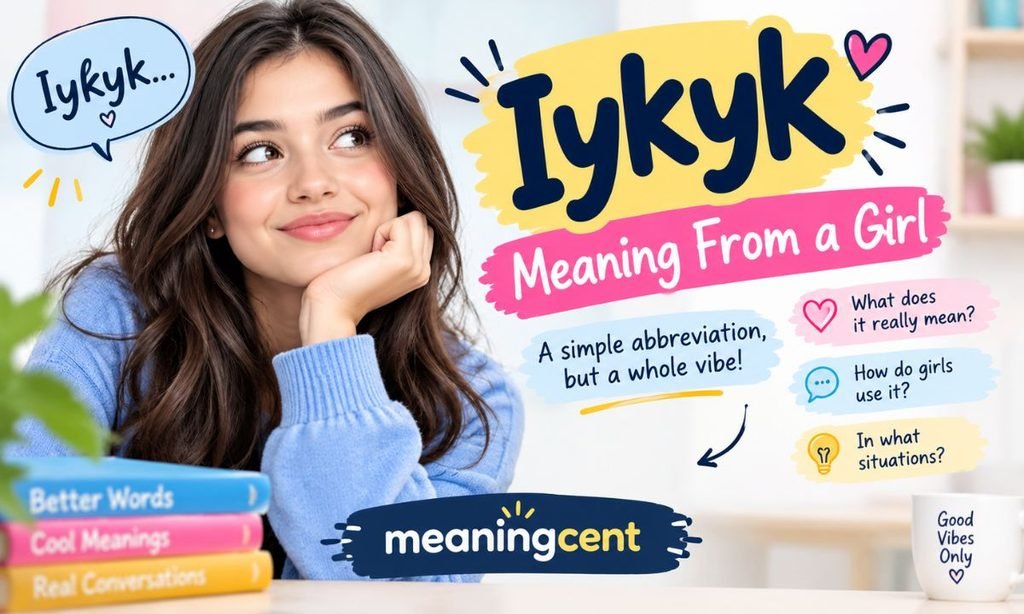 Iykyk Meaning From a Girl