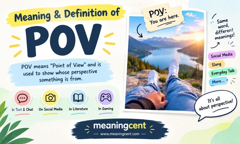 Meaning & Definition of POV