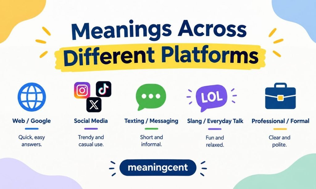 Meanings Across Different Platforms