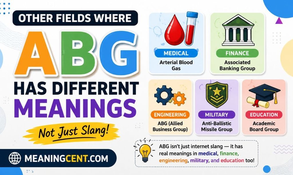 Other Fields Where ABG Has Different Meanings