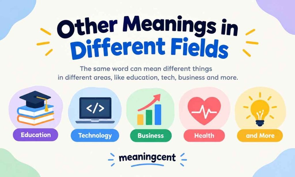 Other Meanings in Different Fields