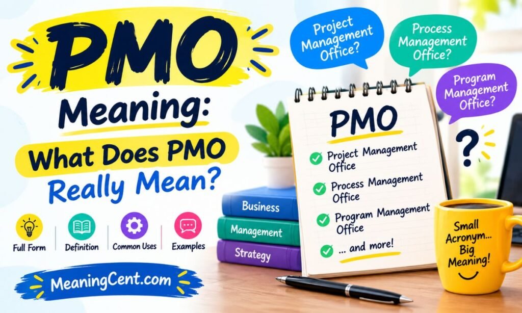 PMO Meaning What Does PMO Really Mean