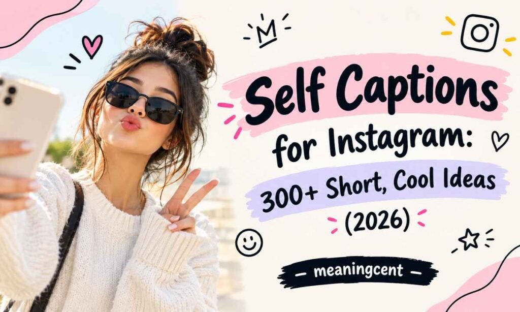 Self Captions for Instagram_ 300+ Short Cool Ideas (2026)
