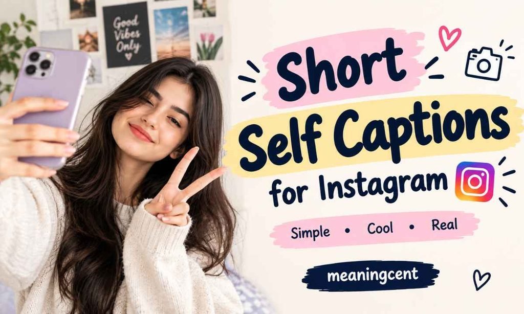 Short Self Captions for Instagram