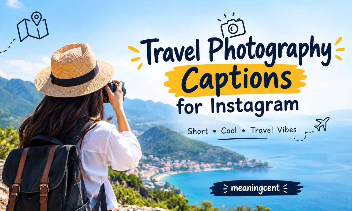 Travel Photography Captions for Instagram