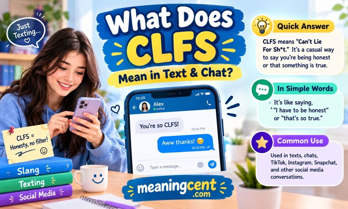 What Does CLFS Mean in Text & Chat