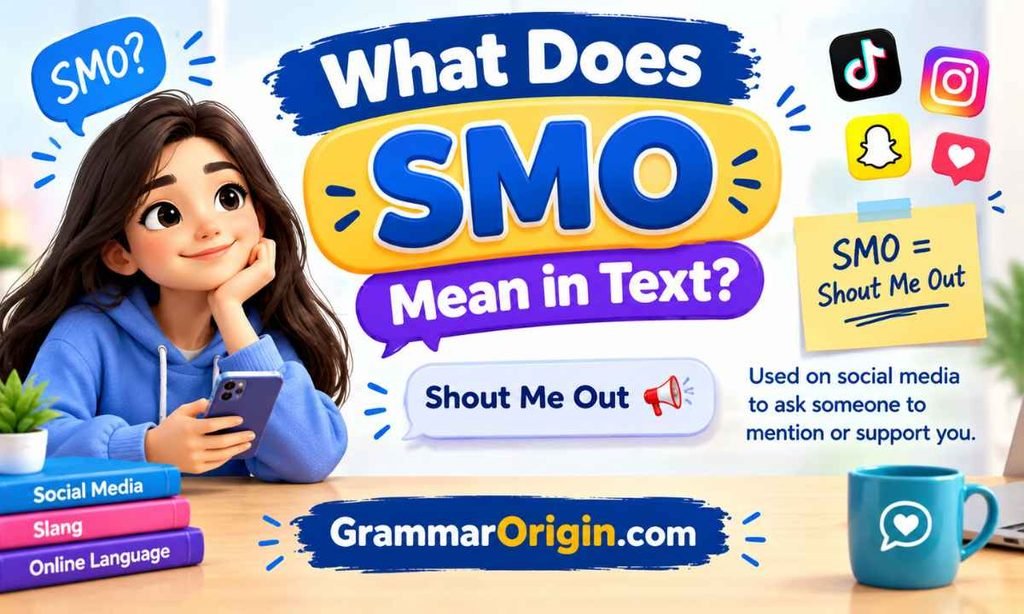 What Does SMO Mean in Text